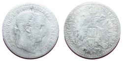 World Coins - Austria - Franz Joseph I - 10 krajczar - 1870 Silver