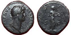 Ancient Coins - Hadrian - Augustus 117-138 AD - As - VF