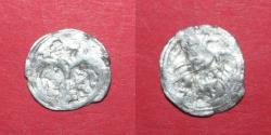 World Coins - Hungary - Ladislaus IV - 1272-1290 AD - sivler obolus - VF