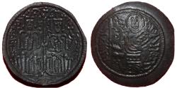 World Coins - Hungary - Bela III - Copper coin - 1172-1196 - Crusader parabolic coin