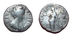 Ancient Coins - Faustina I - b.ca. 100 - d.141. AD - AR denarius