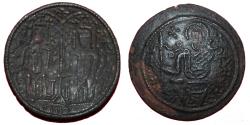 World Coins - Bela III - Copper coin - 1172-1196 - Crusader parabolic coin
