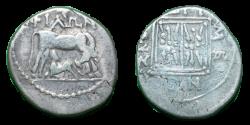 Ancient Coins - ILLYRIA. DYRRHACHION  Circa 3rd Cent BC. AR. Drachma. VF
