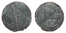World Coins - Bela III - Copper coin - 1172-1196 -Pseudo-Arabic legends - Time of the crusades