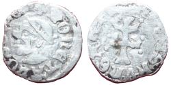 World Coins - Hungary - Louis I - 1342-1382 AD - Ag denar - VF