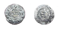 World Coins - Kalman - King of Hungary - 1095-1116 AD - Ag denar - beautiful - XF