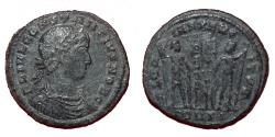Ancient Coins - Constantius II - Augustus 337-361 AD - GLORIA EXERCITVS