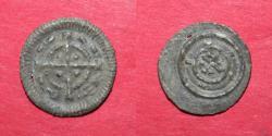 World Coins - Hungary - Bela II 1131-1141 - Copper denar - Time of the crusades