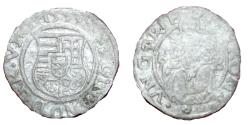 World Coins - Ferdinand I - King of Hungary - 1549 AD - AR denar