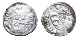 World Coins - Hungary - Charles Robert - 1308-1342 AD - silver denar - XF UNGER 393
