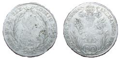 World Coins - Joseph II - 20 kreuzer - 1781-1790 Silver