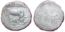 Ancient Coins - Illyria, Dyrrhachion, AR Drachm. ca 229-30 BC. Silver