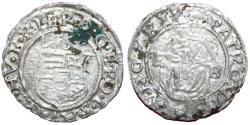 World Coins - Ferdinand I - King of Hungary - 1562   AR denar