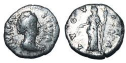 Ancient Coins - Faustina I - b.ca.100-d.141 AD - AR denarius -