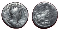 Ancient Coins - Hadrian - Augustus 117-138 AD - AR denarius - PM T R P COS III