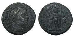 Ancient Coins - Licinius I - Augustus 308-324 AD - Siscia mint - IOVI CONSERVATORI  Follis