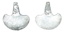 Ancient Coins - Avar talisman: Silver war ax     6-8 century