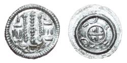 World Coins - Hungary - Bela II 1131-1142 - Ag denar - XF Time of Crusades