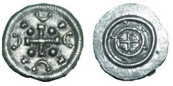 World Coins - Hungary - Bela II 1131-1141 eh48  Ag Denar Time of Crusades