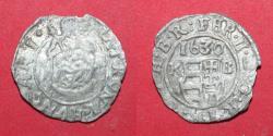 World Coins - Hungary - Ferdinand II - 1619-1637 AD - Ag denar - VF