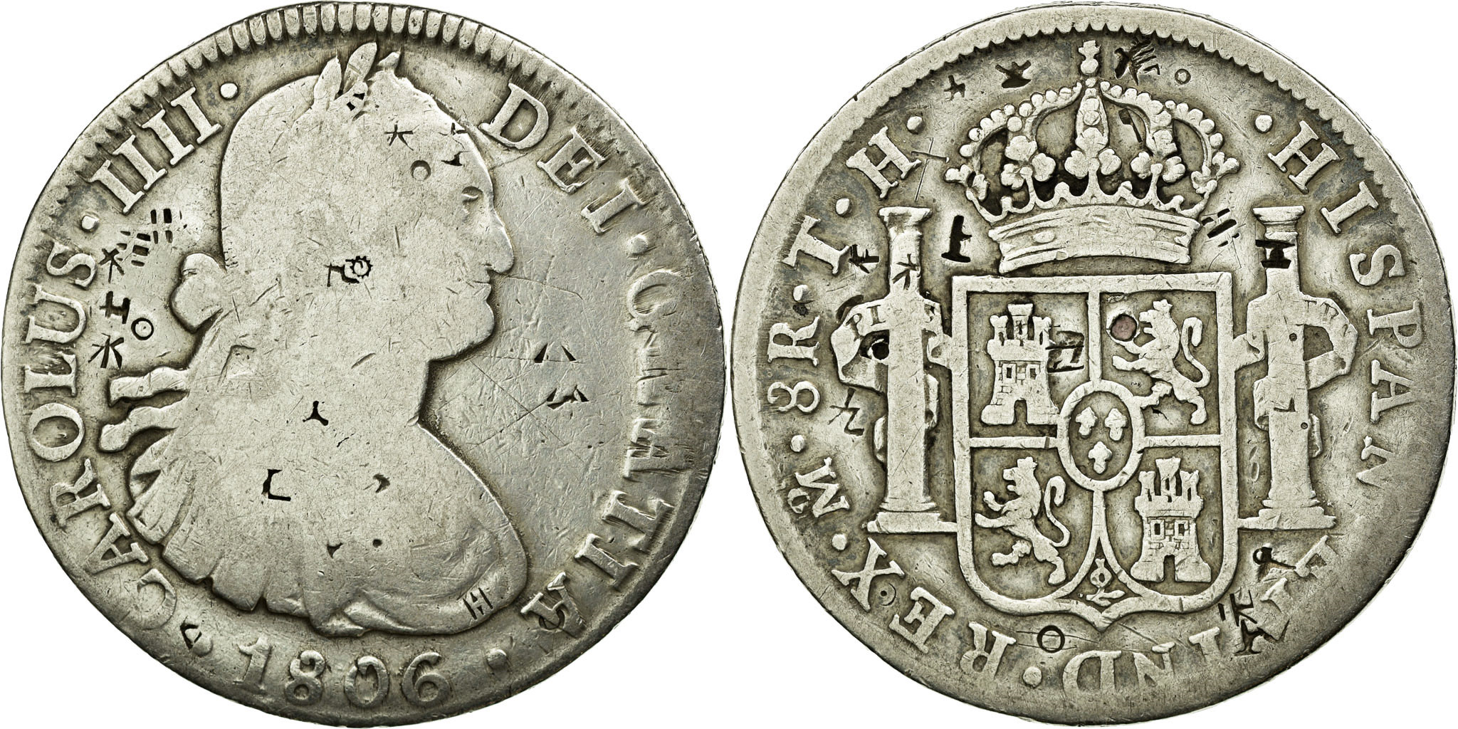 2ドニエ　シャルル3世　フランス　ナンシー　 1543-1608年 AI38 2ドニエ シャルル3世 フランス ナンシー 1543-1608年 AI38