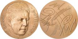 World Coins - France, Medal, Henri Dutilleux, 1967, Bronze, Renée Vautier,