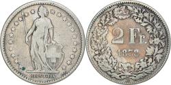 World Coins - Coin, Switzerland, 2 Francs, 1878, Bern, , Silver, KM:21