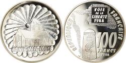 World Coins - Coin, France, Sainte-Mère-Eglise, 100 Francs, 1994, Paris, Proof,