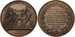 World Coins - France, Medal, Louis XVIII, Les Exploits de l’Armée Française, 1819, Bronze