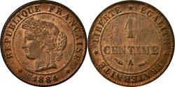 World Coins - Coin, France, Cérès, Centime, 1884, Paris, , Bronze, KM:826.1