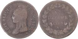 World Coins - Coin, France, Dupré, Decime, AN 7, Paris, , Copper, Gadoury:187