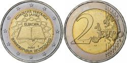 World Coins - GERMANY - FEDERAL REPUBLIC, 2 Euro, 2007, Stuttgart, Bi-Metallic,