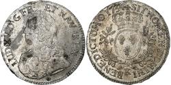 World Coins - France, Louis XV, Ecu aux branches d'olivier, 1734, Bordeaux, Silver,