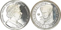 World Coins - Coin, BRITISH VIRGIN ISLANDS, Dollar, 2008, Franklin Mint, Marie Tudor,
