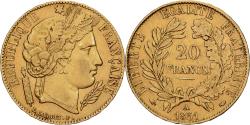 World Coins - France, 20 Francs, Cérès, 1851, Paris, Gold, , KM:762