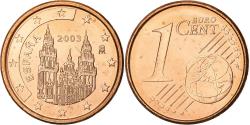 World Coins - Spain, Euro Cent, BU, 2003, Madrid, Copper Plated Steel, , KM:1040