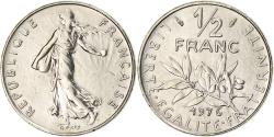 World Coins - Coin, France, Semeuse, 1/2 Franc, 1976, Paris, , Nickel, KM:931.1