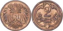 World Coins - Coin, Austria, 2 Heller, 1894