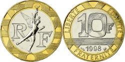 World Coins - Coin, France, Génie, 10 Francs, 1998, , Aluminum-Bronze, KM:964.2