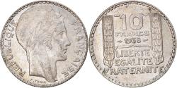 World Coins - Coin, France, Turin, 10 Francs, 1938, Paris, , Silver, KM:878
