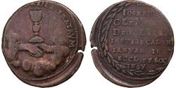 World Coins - France, Medal, First Mass of Joseph Clément of Bavaria, undated (1707), Copper