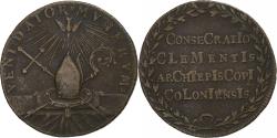 World Coins - France, Token, Lille, Joseph Clément, Archevêque de Cologne, 1707, Copper
