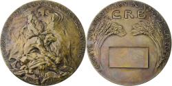 World Coins - France, Medal, La France envahie, Comité d’alimentation du Nord de la France