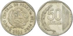 World Coins - Coin, Peru, 50 Centimos, 2011