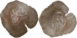 Ancient Coins - Coin, Isaac II Angelos, Aspron trachy, 1185-1195, Constantinople,