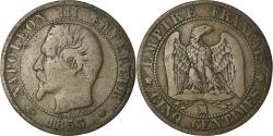 World Coins - Coin, France, Napoleon III, Napoléon III, 5 Centimes, 1855, Marseille