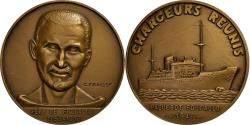 World Coins - France, Medal, Père Charles de Foucauld, Chargeurs réunis, 1948, Bronze