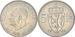 World Coins - Coin, Norway, Olav V, 5 Kroner, 1964, , Copper-nickel, KM:412
