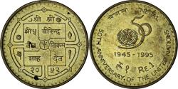 World Coins - Nepal, 25 Paisa, 1995