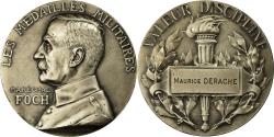 World Coins - France, Medal, Maréchal Foch, Valeur-Discipline, Prud'homme.G, , Silver